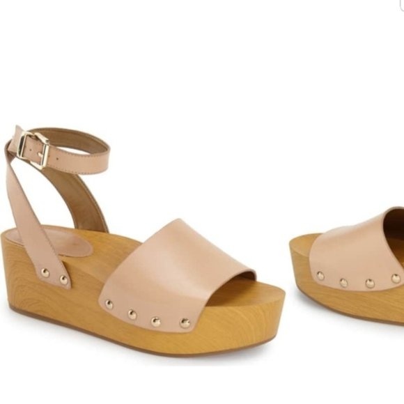 Sam Edelman Shoes - Sam Edelman Brynn Wood Block Platform Sandals